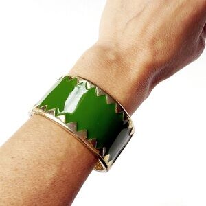 Green and gold lightweight Bracelet
